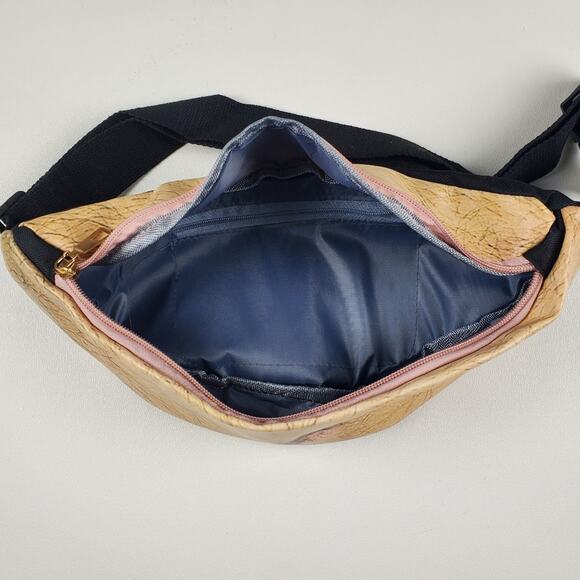 Fanny Pack Bag Hairy Belly Button Fat Stomach Zip Pocket Adjustable Buckle Waist - Picture 6 of 7